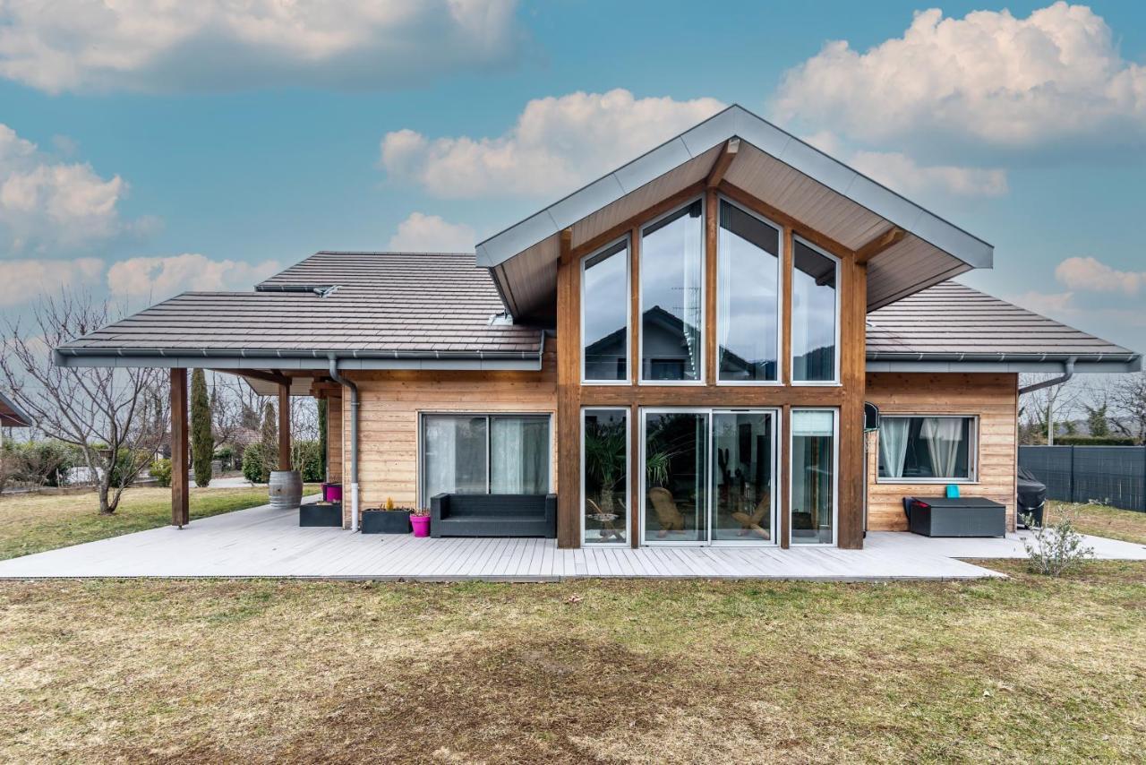 Villa Tout Confort - Piscine - Montagnes - Lac - Parking Armoy Esterno foto