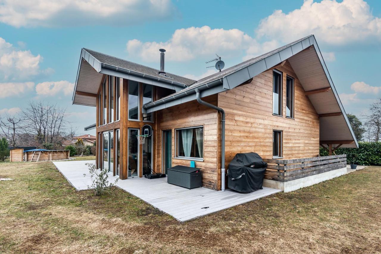 Villa Tout Confort - Piscine - Montagnes - Lac - Parking Armoy Esterno foto